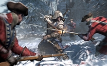 video games fight assassins creed 3 connor kenway 2560x1440 wallpaper 